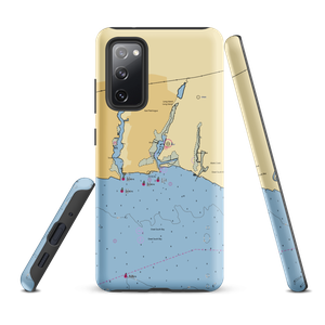 Domino Yacht Club (Blue Point, NY) NOAA Chart Samsung Phone Case