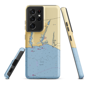 Domino Yacht Club (Blue Point, NY) NOAA Chart Samsung Phone Case