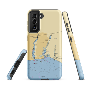 Dickson Marine East (Blue Point, NY) NOAA Chart Samsung Phone Case