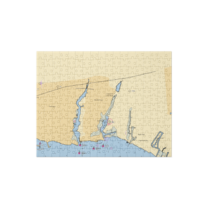 Dickson Marine East (Blue Point, NY) NOAA Chart Jigsaw Puzzle