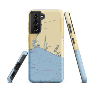 Patchogue Shore Marina (Blue Point, NY) NOAA Chart Samsung Phone Case