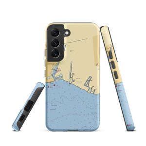 Patchogue Shore Marina (Blue Point, NY) NOAA Chart Samsung Phone Case