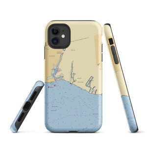 Patchogue Shores Marina (Blue Point, NY) NOAA Chart  Tough iPhone Case