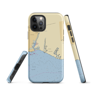 Patchogue Shores Marina (Blue Point, NY) NOAA Chart  Tough iPhone Case