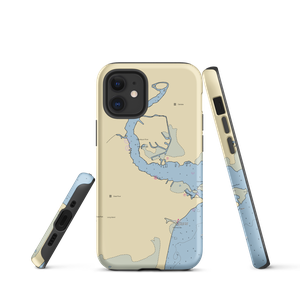 Nicolls Point Marina (Oakdale, NY) NOAA Chart  Tough iPhone Case