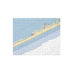 Davis Park Marina (Blue Point, NY) NOAA Chart Jigsaw Puzzle