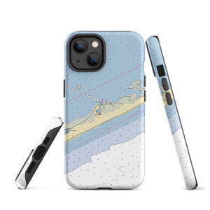 Watch Hill Marina Fire Island National Seashore, NY (Blue Point, NY) NOAA Chart  Tough iPhone Case