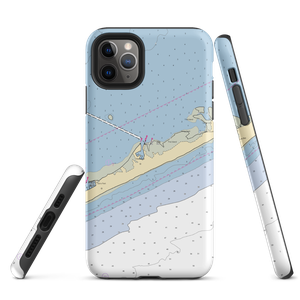 Watch Hill Marina Fire Island National Seashore, NY (Blue Point, NY) NOAA Chart  Tough iPhone Case