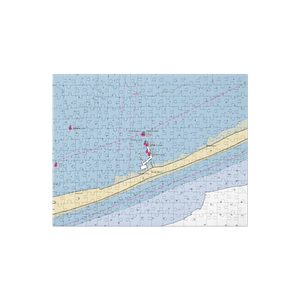 Barrett Beach Dock (Bayport, NY) NOAA Chart Jigsaw Puzzle