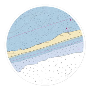 Cherry Grove Marina (West Sayville, NY) NOAA Chart Sticker