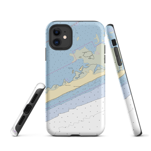 Ho Hum Beach Dock (Blue Point, NY) NOAA Chart  Tough iPhone Case