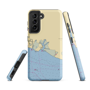 Islip Bay Marinas & Docks (East Islip, NY) NOAA Chart Samsung Phone Case