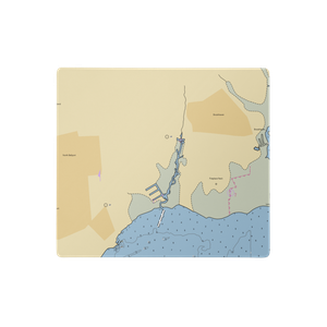 Beaver Dam Boat Basin (Blue Point, NY) NOAA Chart  Gaming Mouse Pad