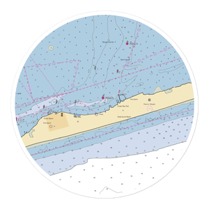 Flynn's Marina & Restaurant (Ocean Beach, NY) NOAA Chart Sticker