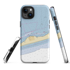 Seaview Boat Basin (Ocean Beach, NY) NOAA Chart  Tough iPhone Case