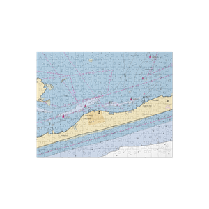 Seaview Boat Basin (Ocean Beach, NY) NOAA Chart Jigsaw Puzzle