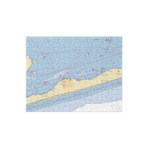 Island Mermaid (Ocean Beach, NY) NOAA Chart Jigsaw Puzzle