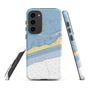 Atlantique by Strong's & Grovers (Ocean Beach, NY) NOAA Chart Samsung Phone Case