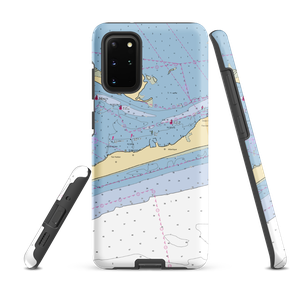 Atlantique by Strong's & Grovers (Ocean Beach, NY) NOAA Chart Samsung Phone Case