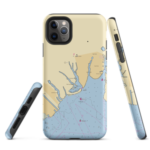 Maple Ave Marina LLC (Bay Shore, NY) NOAA Chart  Tough iPhone Case