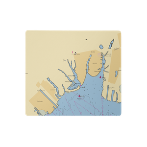 Maple Ave Marina LLC (Bay Shore, NY) NOAA Chart  Gaming Mouse Pad