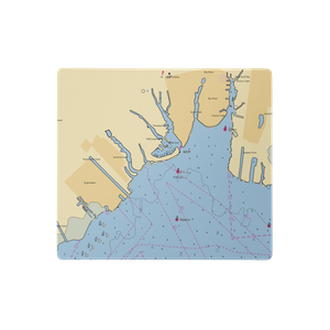 Bay Shore Marina (Bay Shore, NY) NOAA Chart  Gaming Mouse Pad