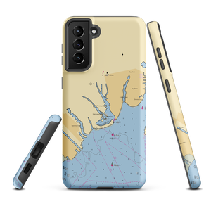 Seaborn Marina (Bay Shore, NY) NOAA Chart Samsung Phone Case