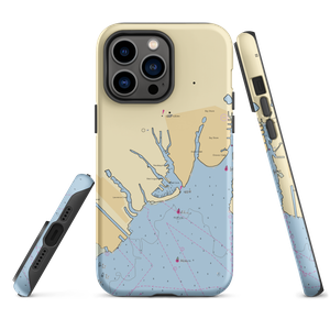 Seaborn Marina (Bay Shore, NY) NOAA Chart  Tough iPhone Case