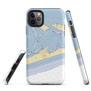 Saltaire Yacht Club (Ocean Beach, NY) NOAA Chart  Tough iPhone Case