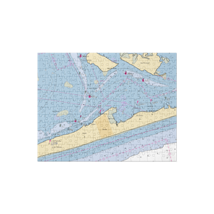 Saltaire Yacht Club (Ocean Beach, NY) NOAA Chart Jigsaw Puzzle