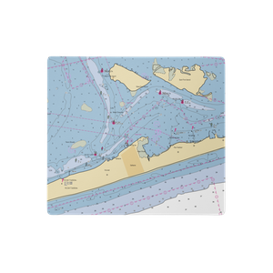 Saltaire Yacht Club (Ocean Beach, NY) NOAA Chart  Gaming Mouse Pad