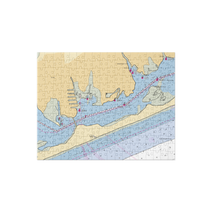 E&P Marine Services (Blue Point, NY) NOAA Chart Jigsaw Puzzle