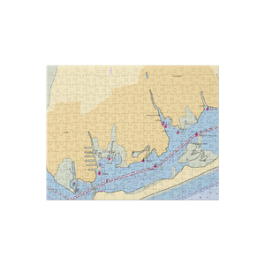 Stiriz's Marina (Blue Point, NY) NOAA Chart Jigsaw Puzzle