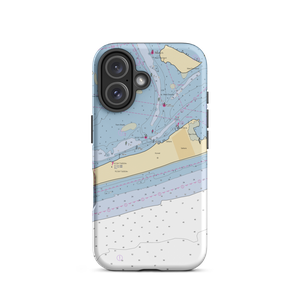 Kismet Inn Marina (Ocean Beach, NY) NOAA Chart  Tough iPhone Case