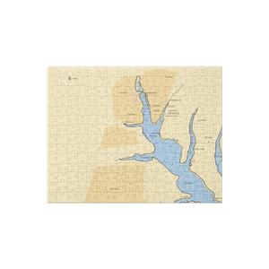 Section 5 Marina (Blue Point, NY) NOAA Chart Jigsaw Puzzle