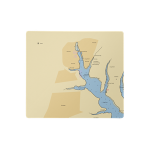 Section 5 Marina (Blue Point, NY) NOAA Chart  Gaming Mouse Pad