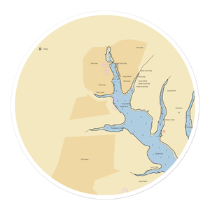 Section 5 Marina (Blue Point, NY) NOAA Chart Sticker