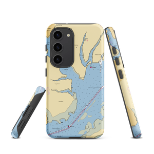 Moriches Bay Marina (Blue Point, NY) NOAA Chart Samsung Phone Case