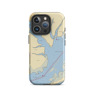 Moriches Bay Marina (Blue Point, NY) NOAA Chart  Tough iPhone Case