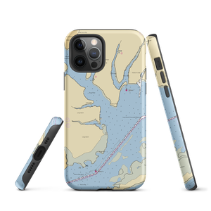 Moriches Bay Marina (Blue Point, NY) NOAA Chart  Tough iPhone Case