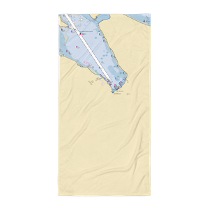 Gudziks Marine (Lake Grove, NY) NOAA Chart Towel