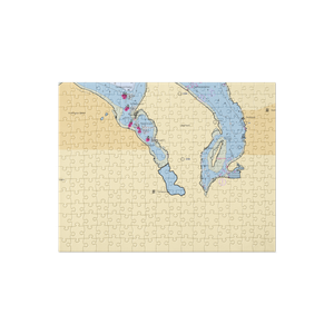 Centerport Boatworks (Centerport, NY) NOAA Chart Jigsaw Puzzle