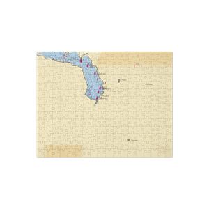 Coneys Marine (Huntington, NY) NOAA Chart Jigsaw Puzzle