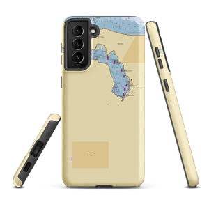 West Shore Marina (Huntington, NY) NOAA Chart Samsung Phone Case