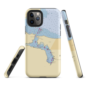 Wyncote Club (Huntington, NY) NOAA Chart  Tough iPhone Case