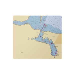 Goldstar Battalion (Cold Spring Harbor, NY) NOAA Chart  Gaming Mouse Pad