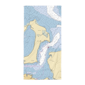 Seawanhaka Corinthian Yacht Club (Cold Spring Harbor, NY) NOAA Chart Towel