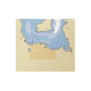 Oyster Bay Marine Center & Cooper Bluff (Cold Spring Harbor, NY) NOAA Chart  Gaming Mouse Pad