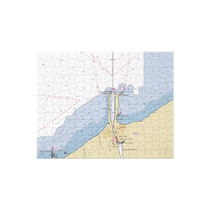 St Catharines Marina (Stella Niagara, NY) NOAA Chart Jigsaw Puzzle