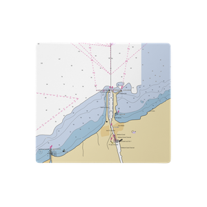 St Catharines Marina (Stella Niagara, NY) NOAA Chart  Gaming Mouse Pad